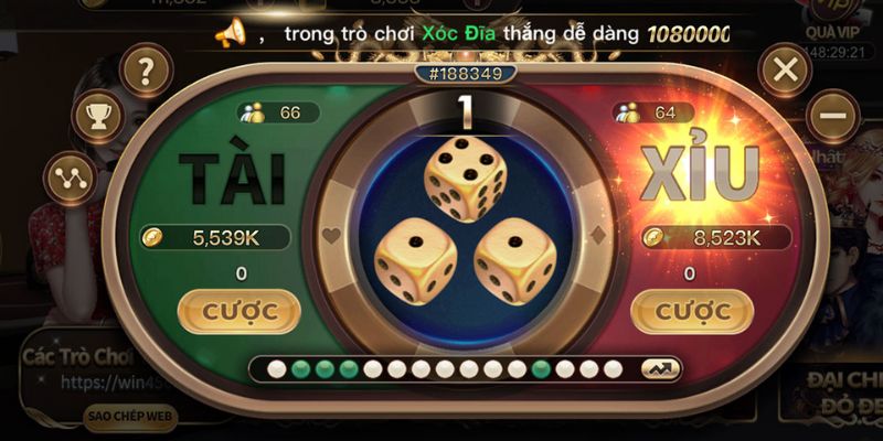 Thông tin chung game Tài Xỉu